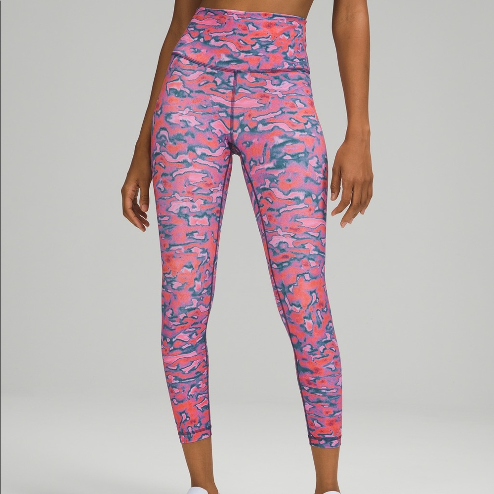 Lululemon Wunder Train 25" Chroma Clash Multi